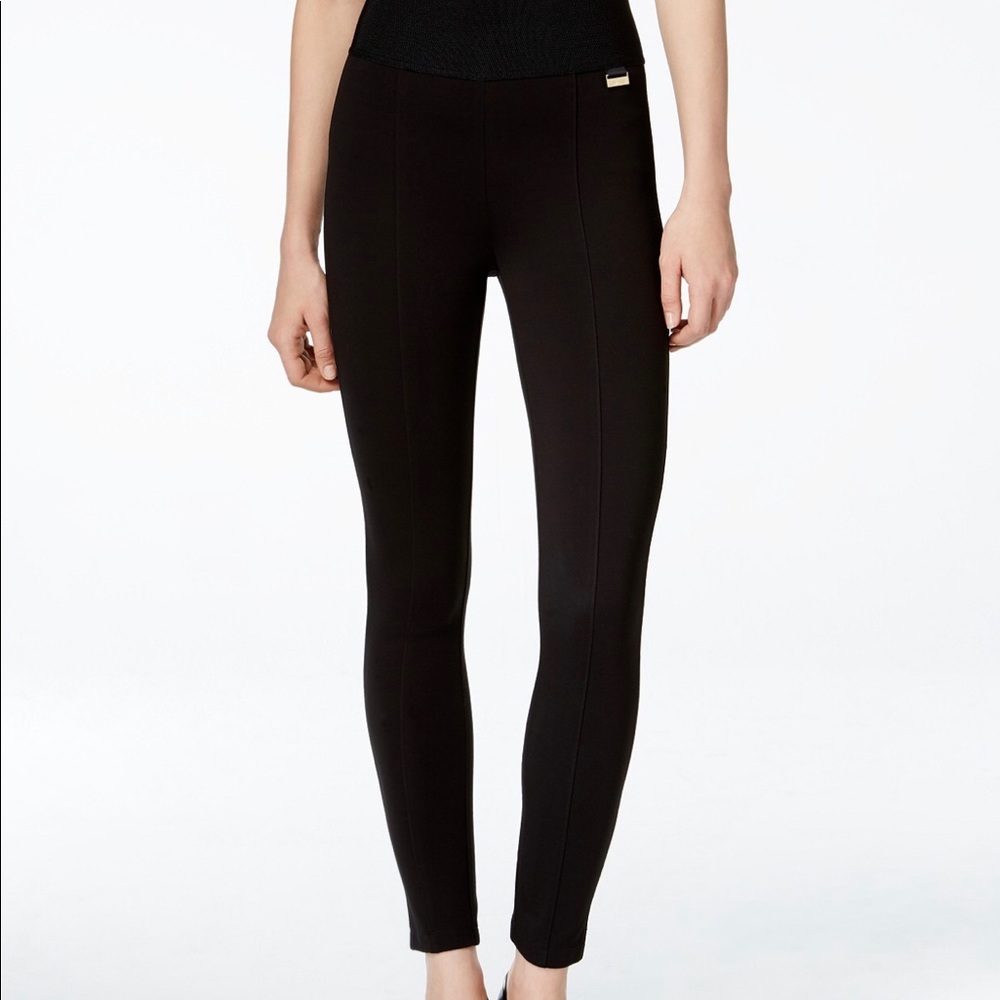 Calvin Klein Power Stretch wide waistband trouser